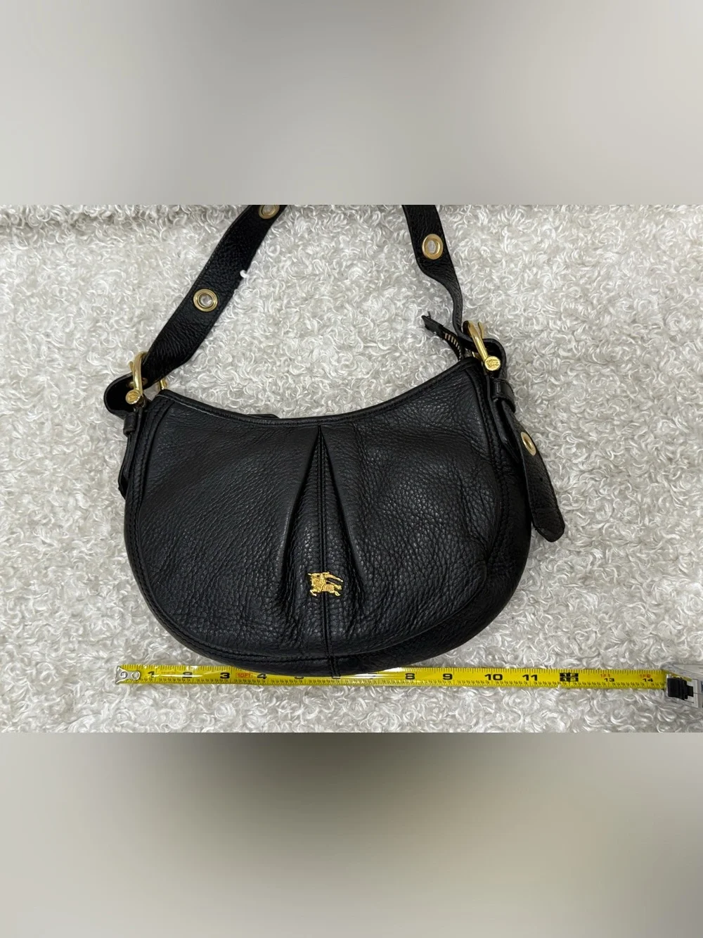 Burberry Black Hobo Bag